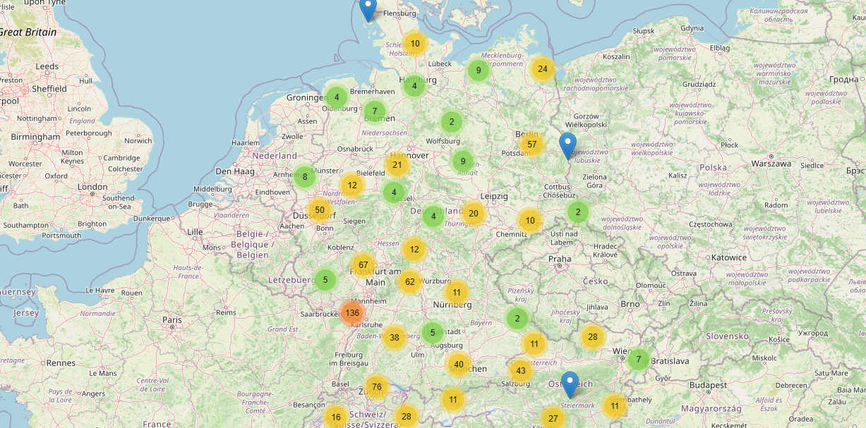 Screenshot von Trinkwasseralarm