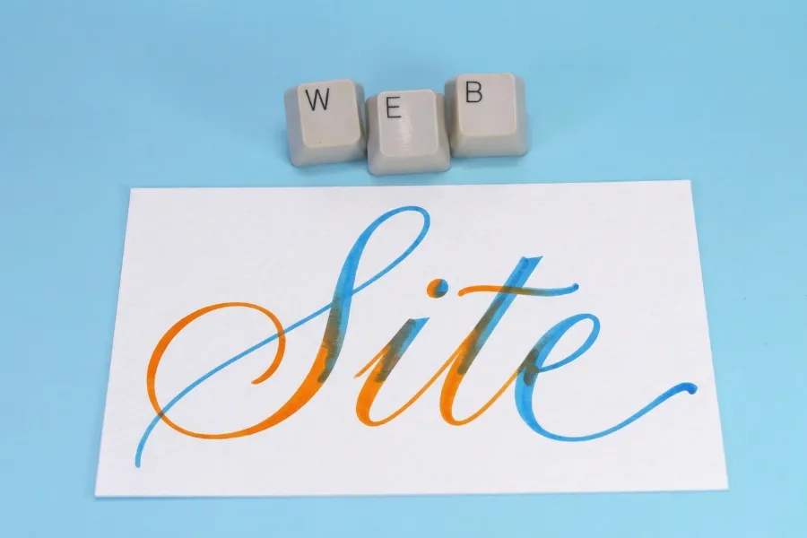 Web-Design und Entwicklung Illustration